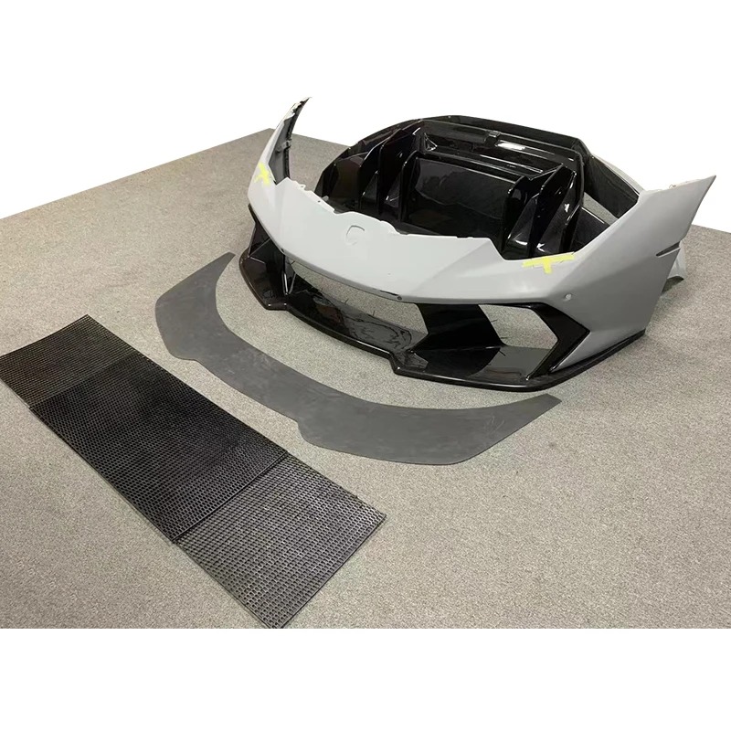 High Quality Fast Delivery Whole Sale Price Dry Carbon Fiber Vors Front Bumper Body Kits for  Huracan LP580 610
